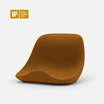 Siedzisko ergonomiczne KURA SEAT HIGH BACK mustard